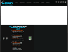 Tablet Screenshot of heroengine.com